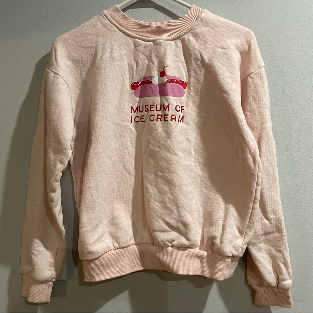 Museum of Ice cream pink sweater